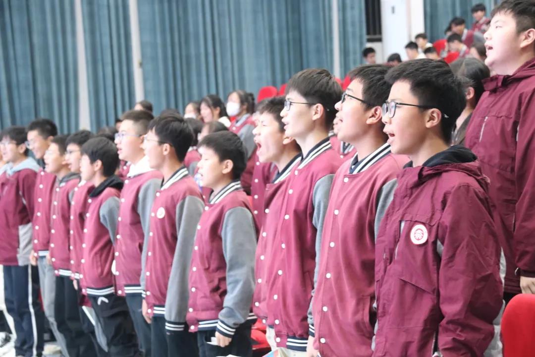 厉兵秣马 志在登顶|北大培文蚌埠实验学校召开2019级月诊断表彰暨中考动员大会